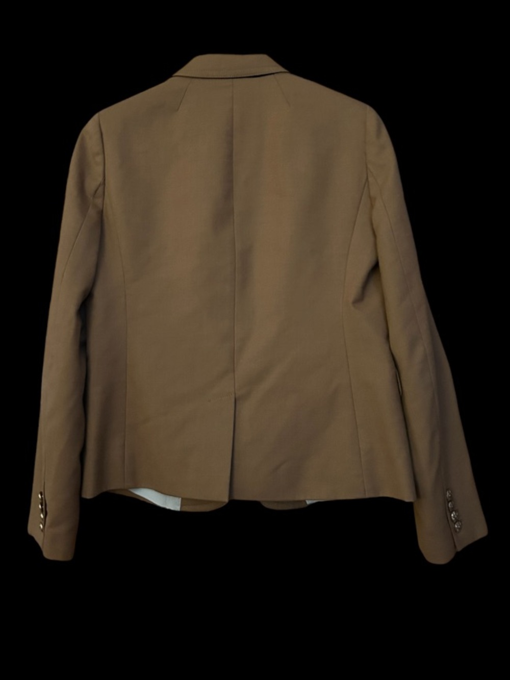 J. Crew School Boy Jacket, Camel Brown, Size 10 - Picture 3 of 9